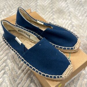 Soludos Kids Navy Espadrilles, size J1